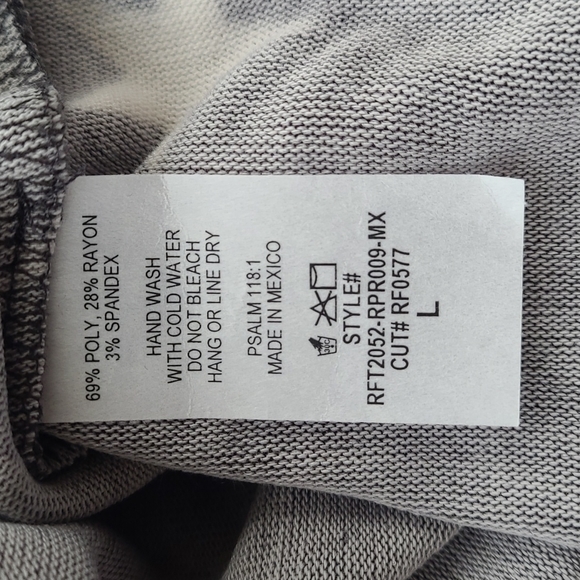 Fleece Gray Sweatshirt - Picture 7 of 7